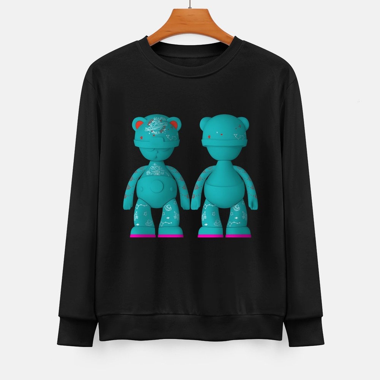 Long Sleeve With Front PatternBold Recycled